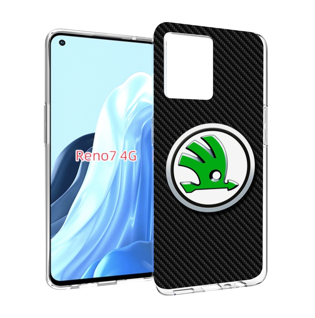 

Чехол MyPads skoda шкода 2 для OPPO RENO 7 4G, Прозрачный, Tocco