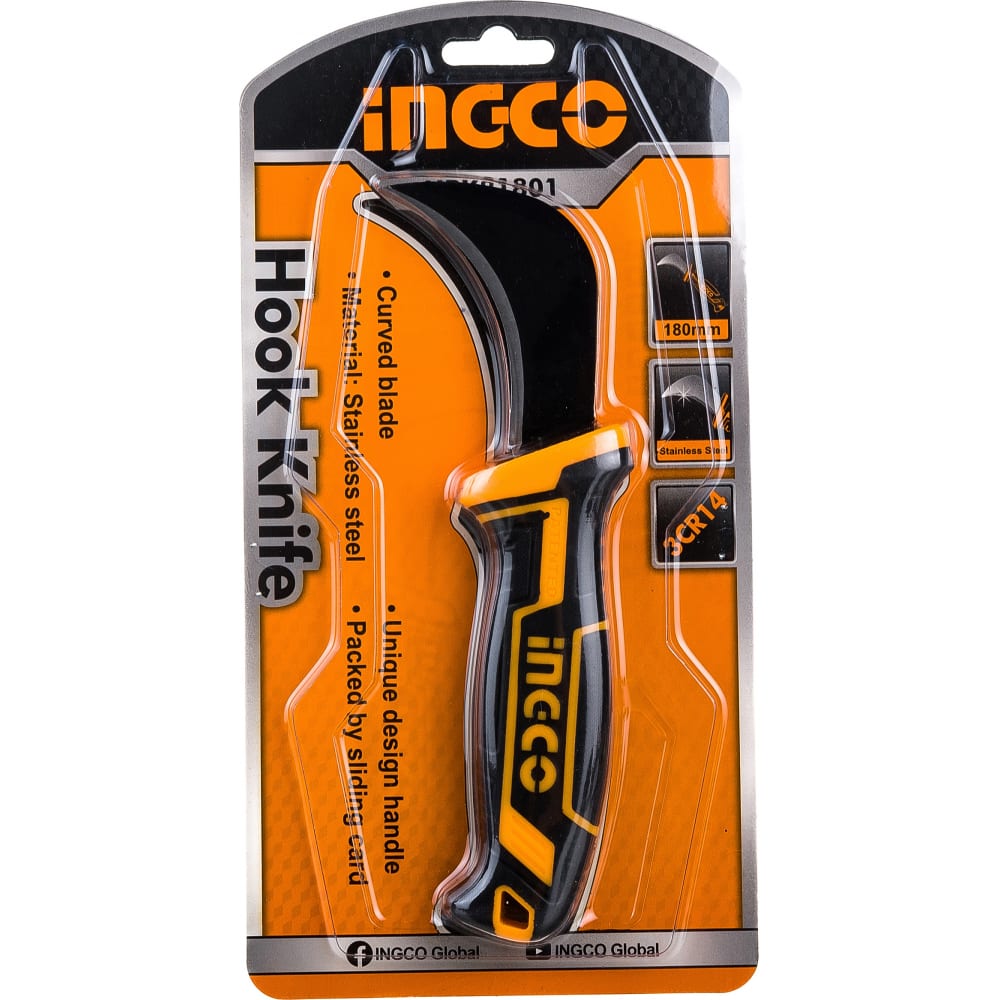 

Нож монтажника INGCO 180 мм. HPK81801