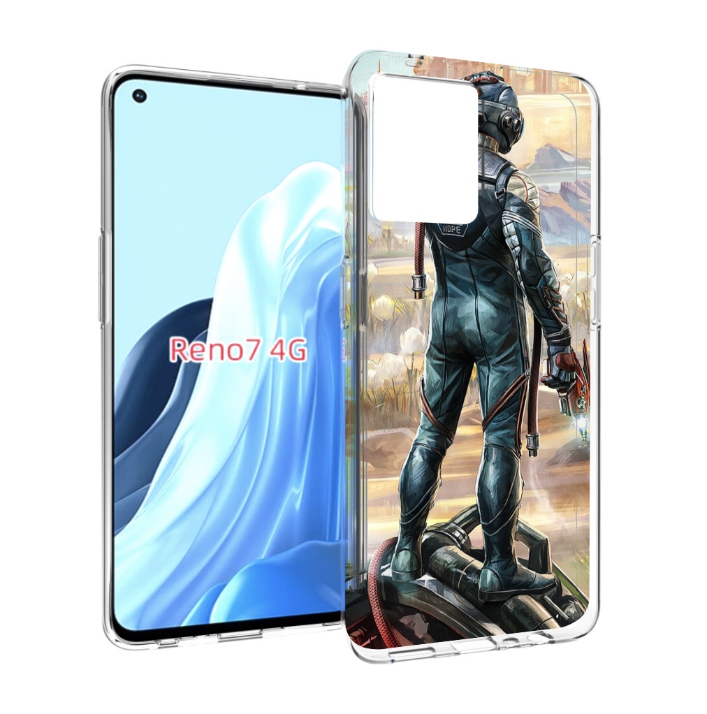 

Чехол MyPads the-outer-worlds для OPPO RENO 7 4G, Прозрачный, Tocco