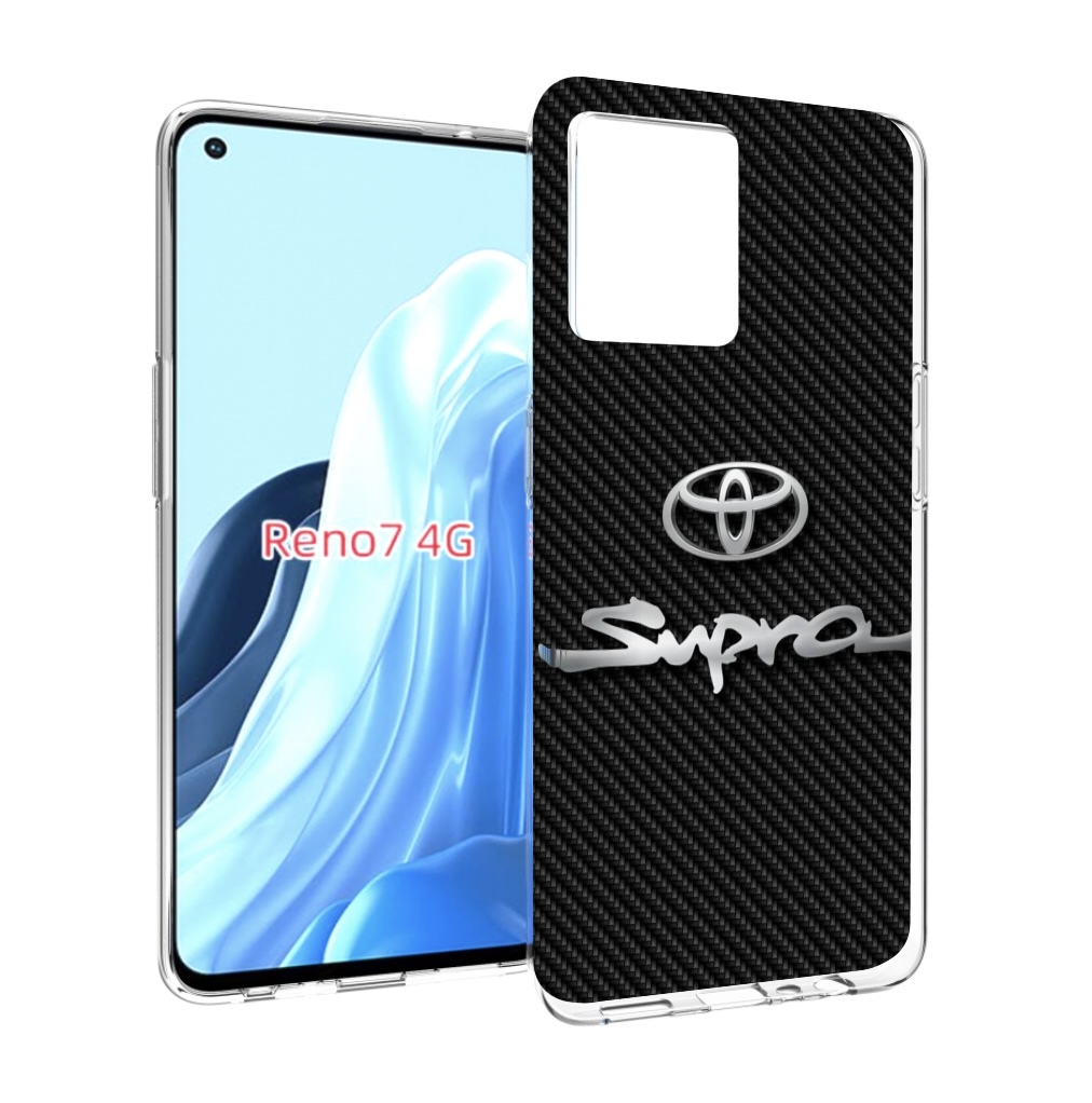 

Чехол MyPads toyota тоиота 2 для OPPO RENO 7 4G, Прозрачный, Tocco