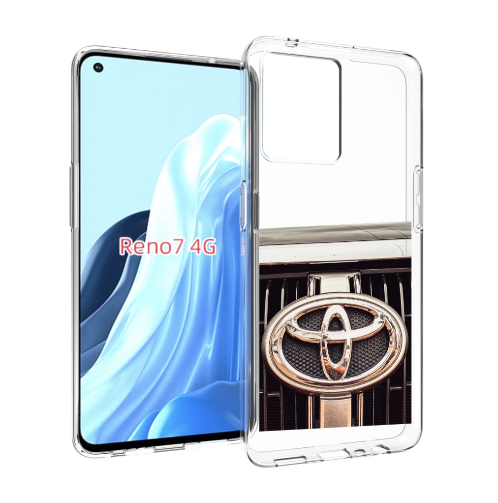 

Чехол MyPads toyota тоиота 3 для OPPO RENO 7 4G, Прозрачный, Tocco
