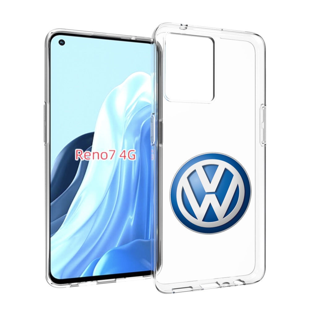 

Чехол MyPads volkswagen мужской для OPPO RENO 7 4G, Прозрачный, Tocco