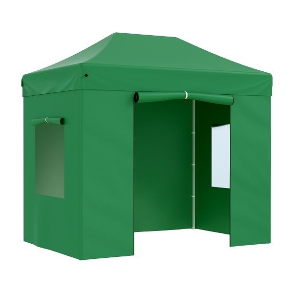Тент-шатер Helex 4321 3х2х3 м быстросборный, с водоотталкивающим покрытием,зеленый