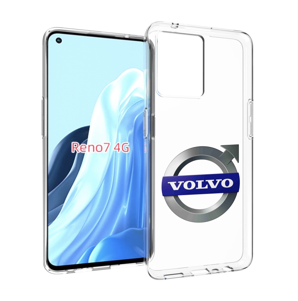

Чехол MyPads volvo мужской для OPPO RENO 7 4G, Прозрачный, Tocco