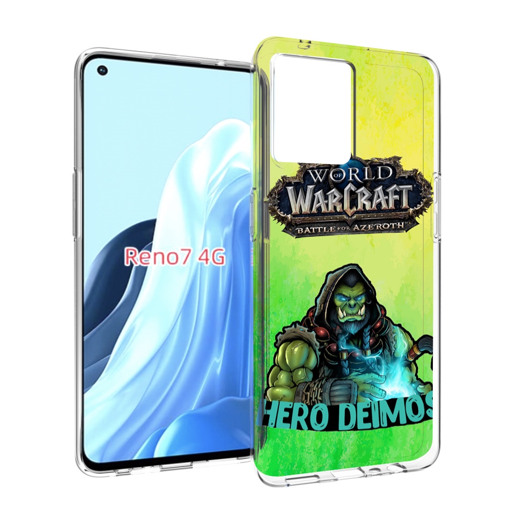 

Чехол MyPads world-of-warcraft мужской для OPPO RENO 7 4G, Прозрачный, Tocco