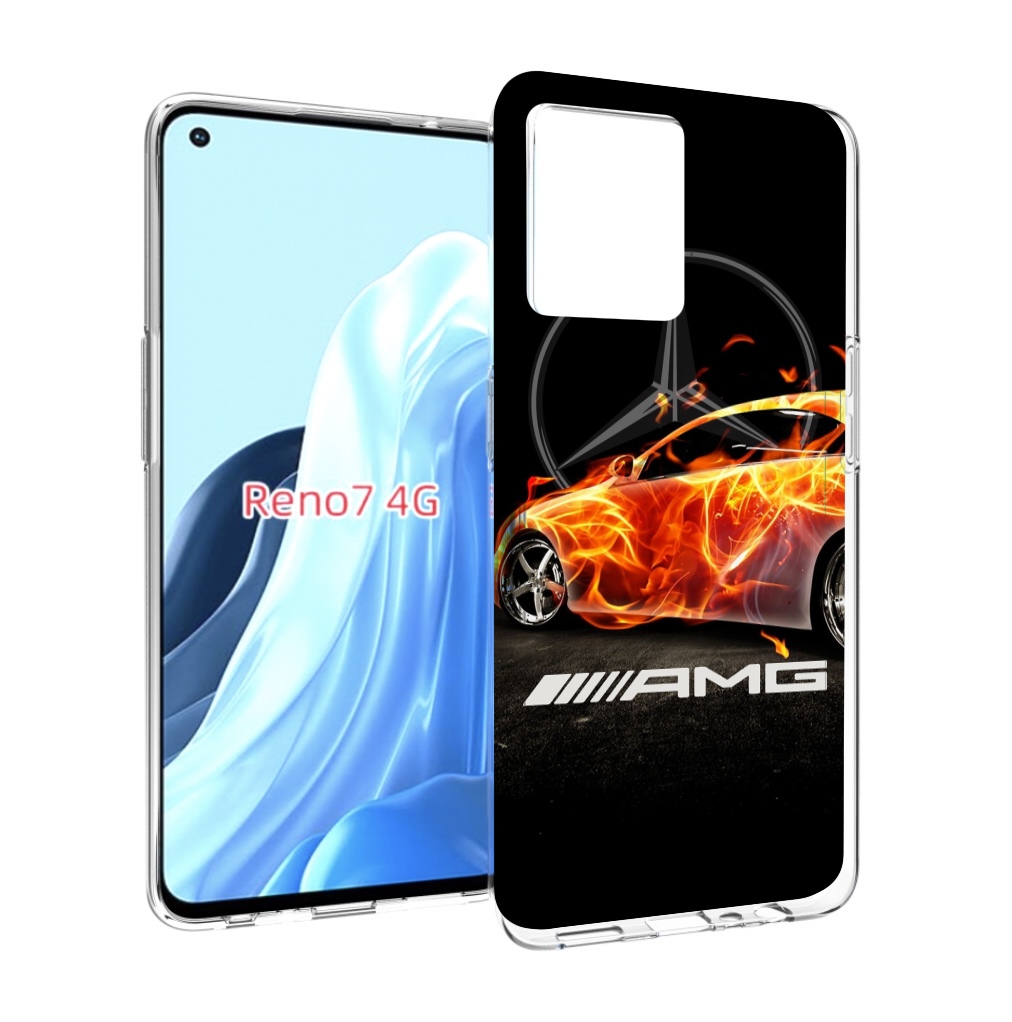 

Чехол MyPads АМГ мужской для OPPO RENO 7 4G, Прозрачный, Tocco