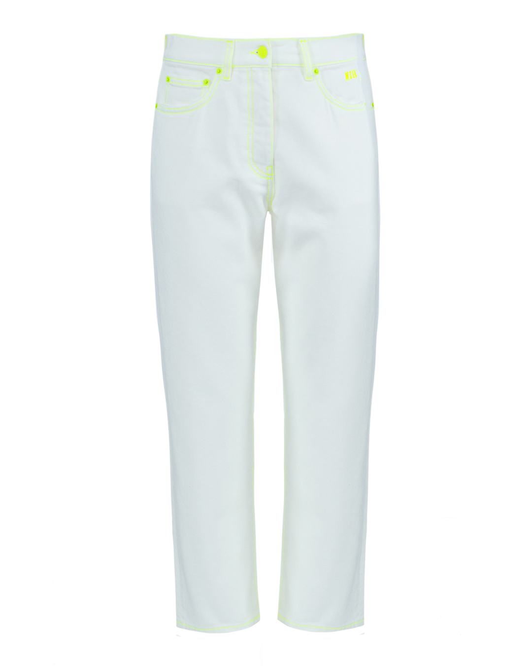 

Джинсы женские MSGM 3241MDP58 белые 44 IT, 3241MDP58