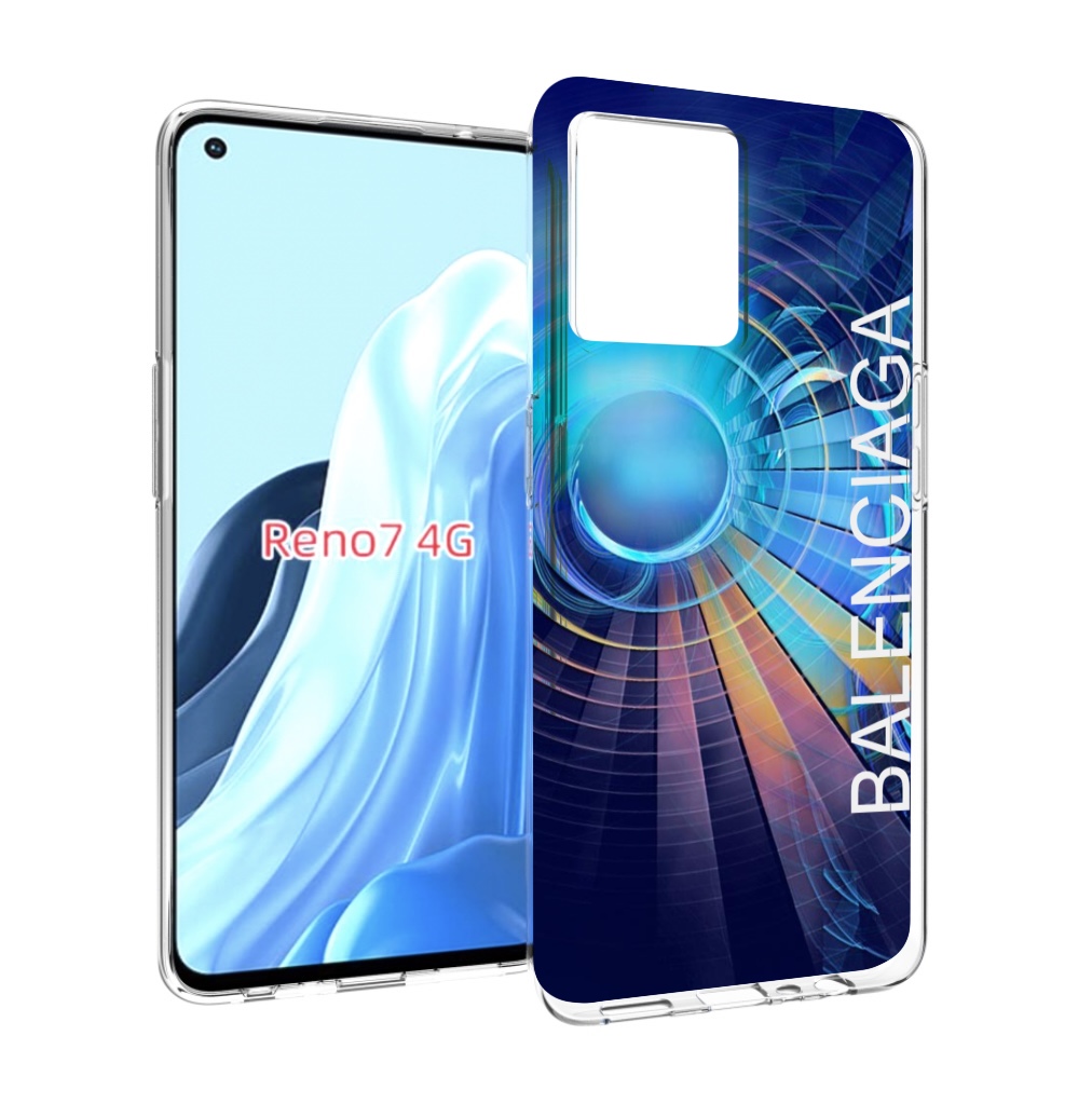 

Чехол MyPads Баленсиага-абстракция для OPPO RENO 7 4G, Прозрачный, Tocco