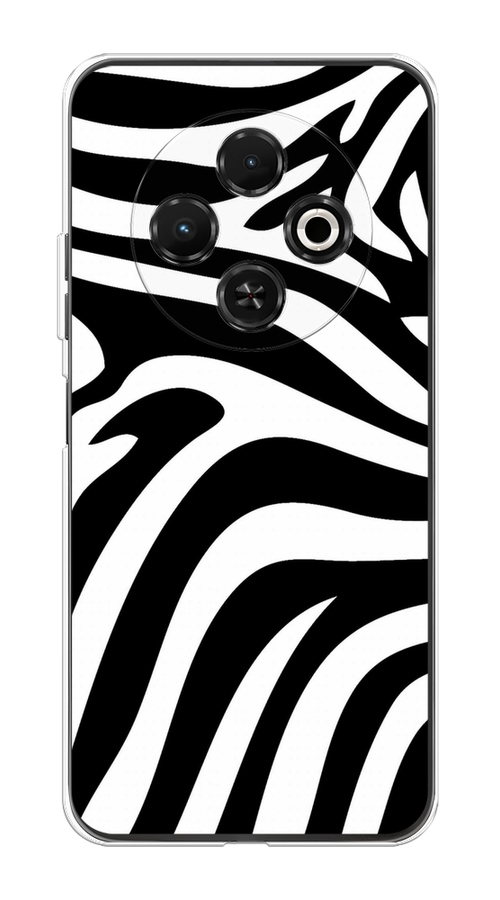 

Чехол на Tecno Spark 30C "Полоски зебры", Черный;белый;бежевый, 309250-1