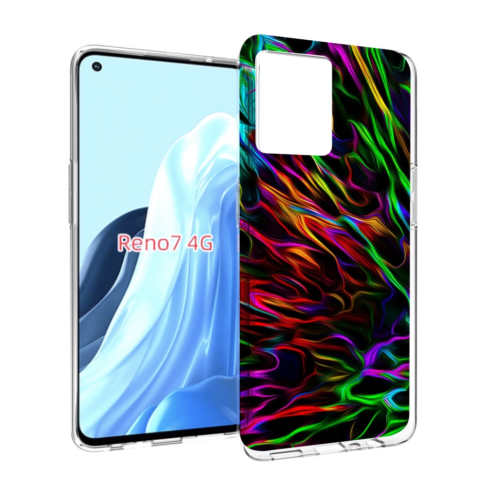 

Чехол MyPads Бензин для OPPO RENO 7 4G, Прозрачный, Tocco