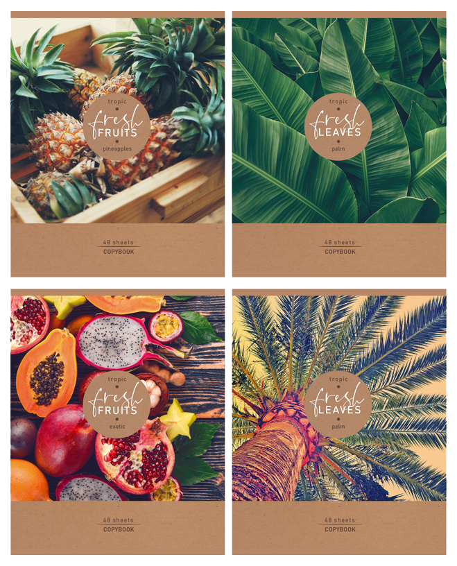 

Тетрадь общая в клетку BG Tropic fresh, 48 л., 1 шт.