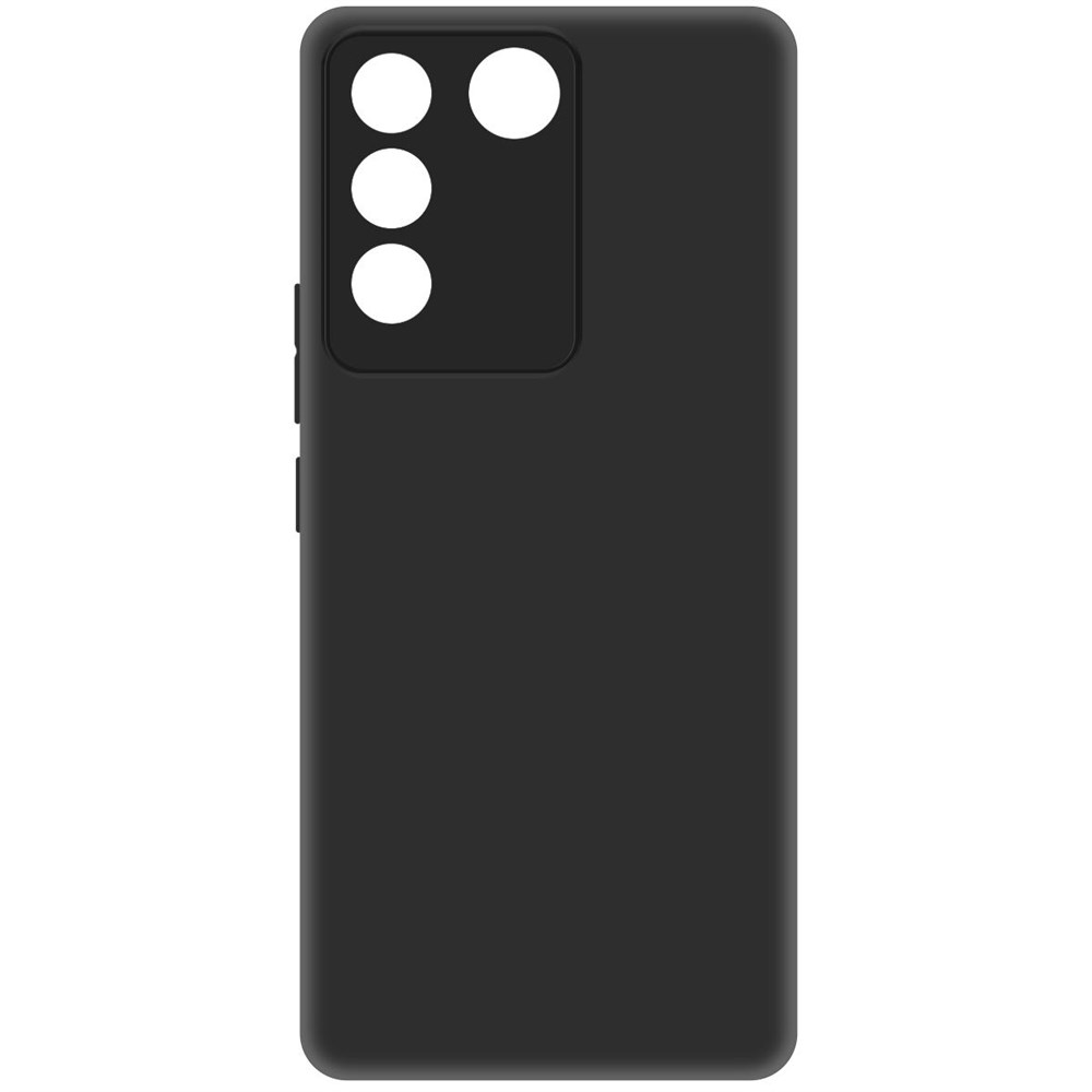 

Чехол-накладка Krutoff Soft Case для Vivo T2/V27e черный, Зеленый