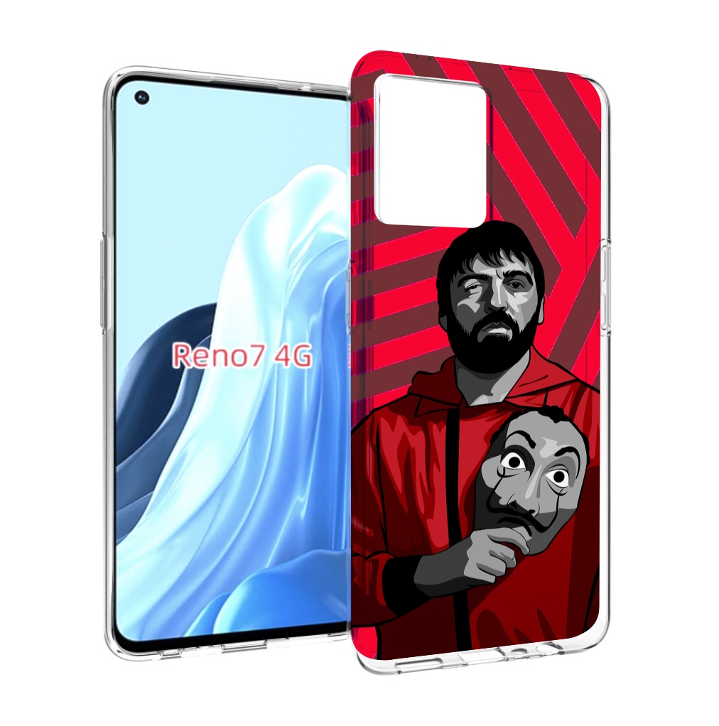 

Чехол MyPads Богата-Бумажный-дом для OPPO RENO 7 4G, Прозрачный, Tocco