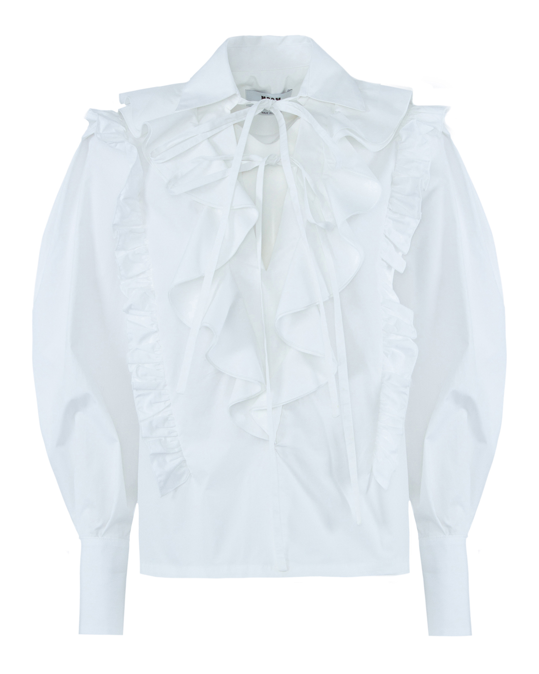 

Блуза женская MSGM 3241MDM22 белая 44 IT, Белый, 3241MDM22