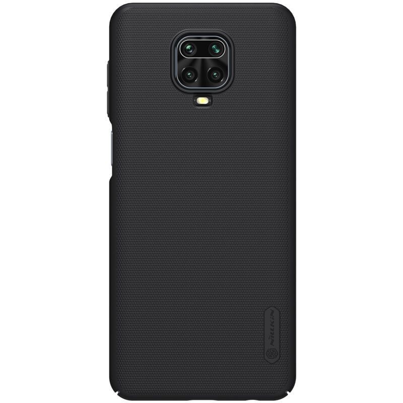 Накладка Nillkin Super Frosted Shield для Redmi Note 9 Pro (черный)