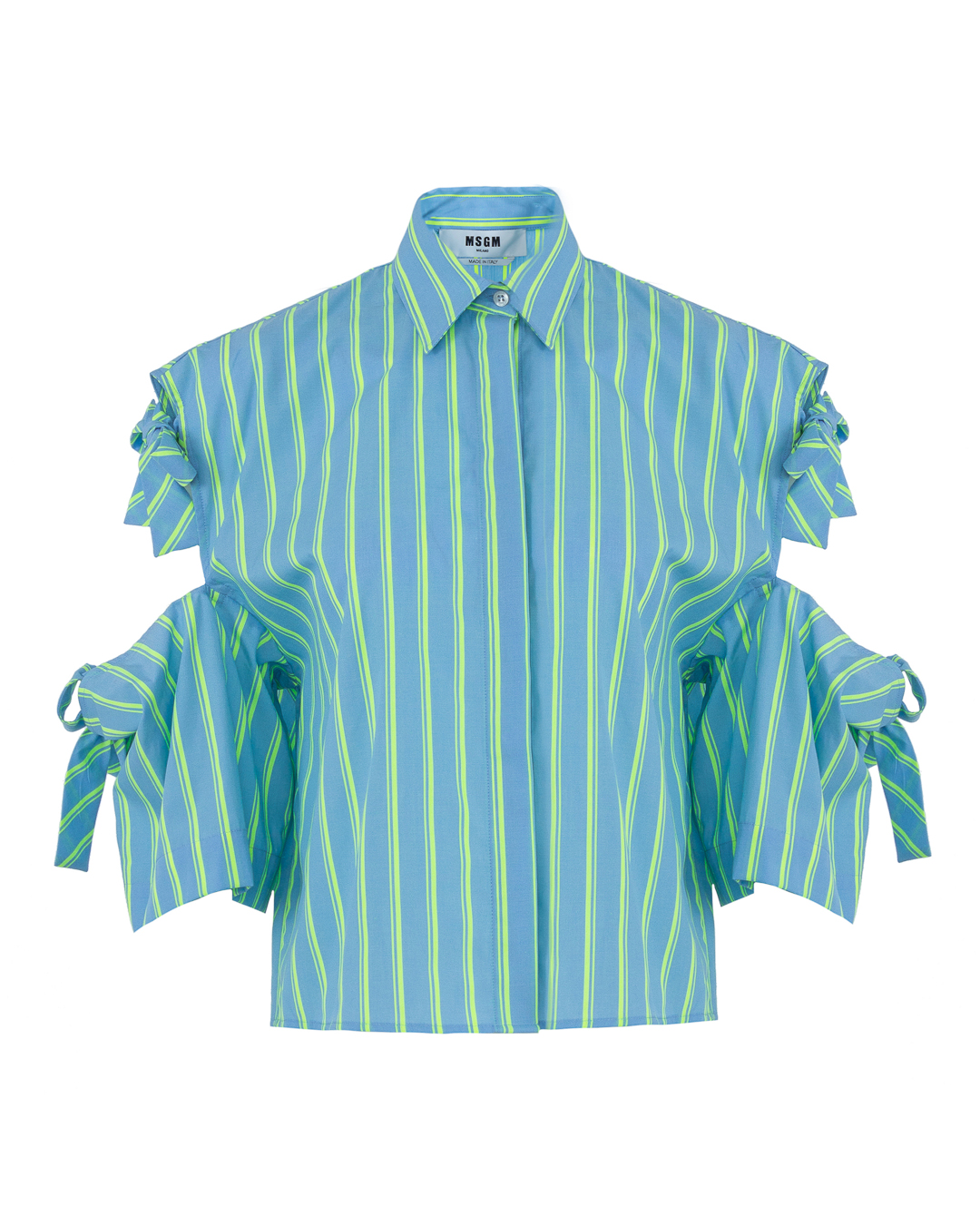 

Блуза женская MSGM 3241MDE04 зеленая 40 IT, Зеленый, 3241MDE04