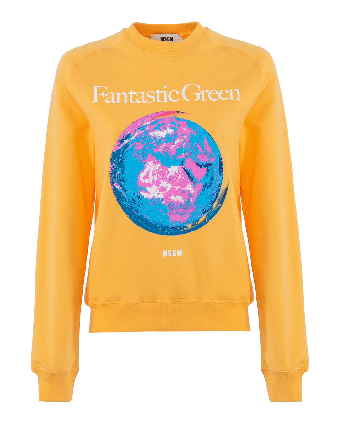 

Свитшот женский MSGM 3241MDM193 оранжевый XS, 3241MDM193