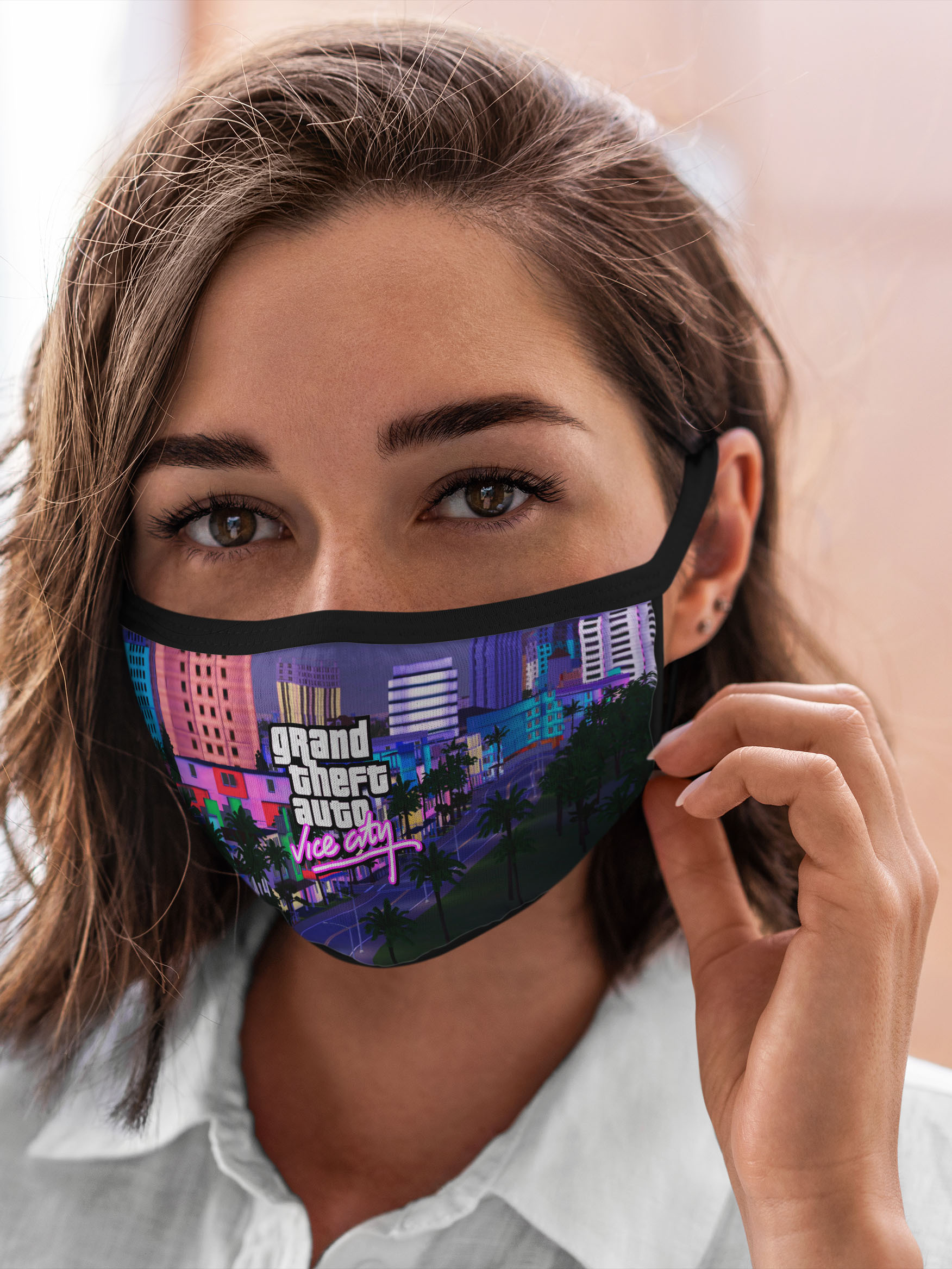 

Многоразовая маска унисекс Burnettie Gta Grand Theft Auto Vice City, Разноцветный, Gta Grand Theft Auto Vice City