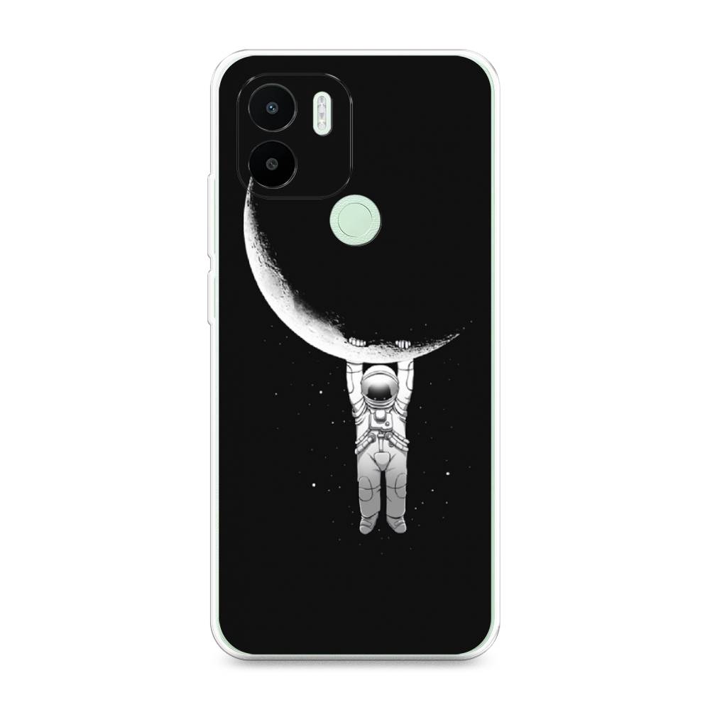 

Чехол Awog на Redmi A1 Plus / Редми A1 Плюс "Космонавт", Белый;черный
