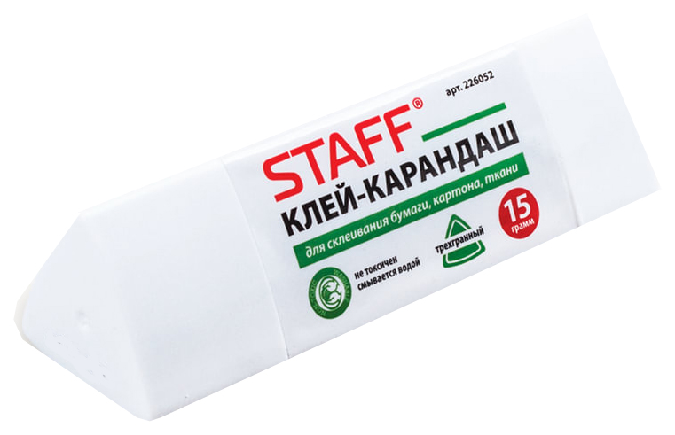 

Клей карандаш STAFF трехгранный