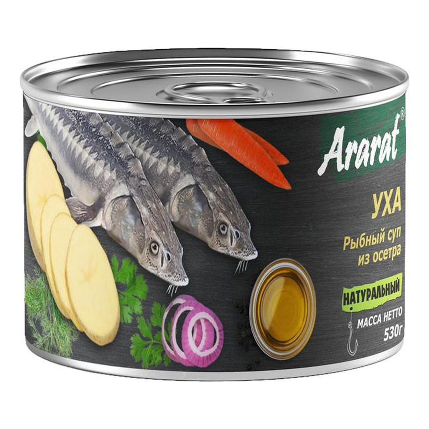 Суп Ararat Рыбный Уха из осетра 530 г