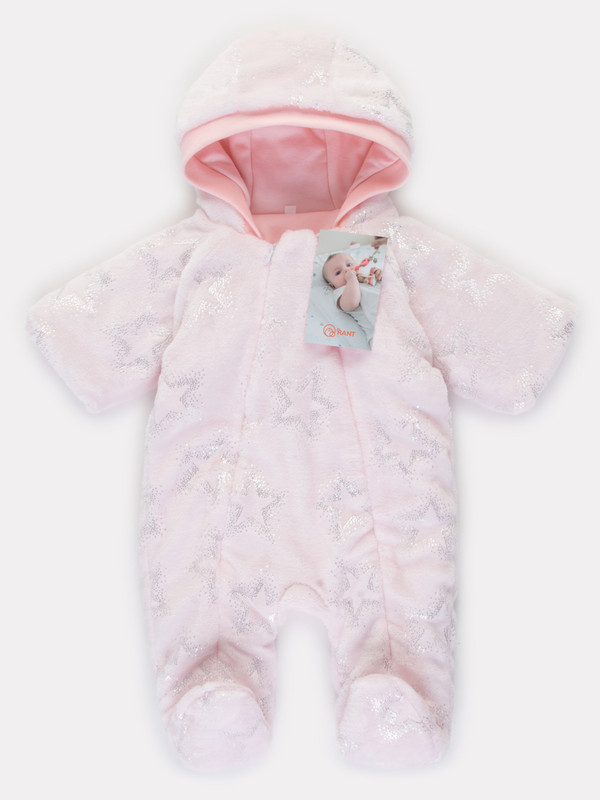 

Комбинезон детский MOWbaby Star_132 цв. розовый р. 62, Star_132