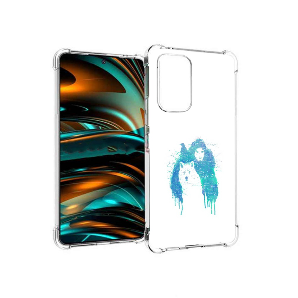 

Чехол MyPads Tocco для Samsung Galaxy A53 5G джон сноу (PT226911.521.323), Прозрачный, Tocco