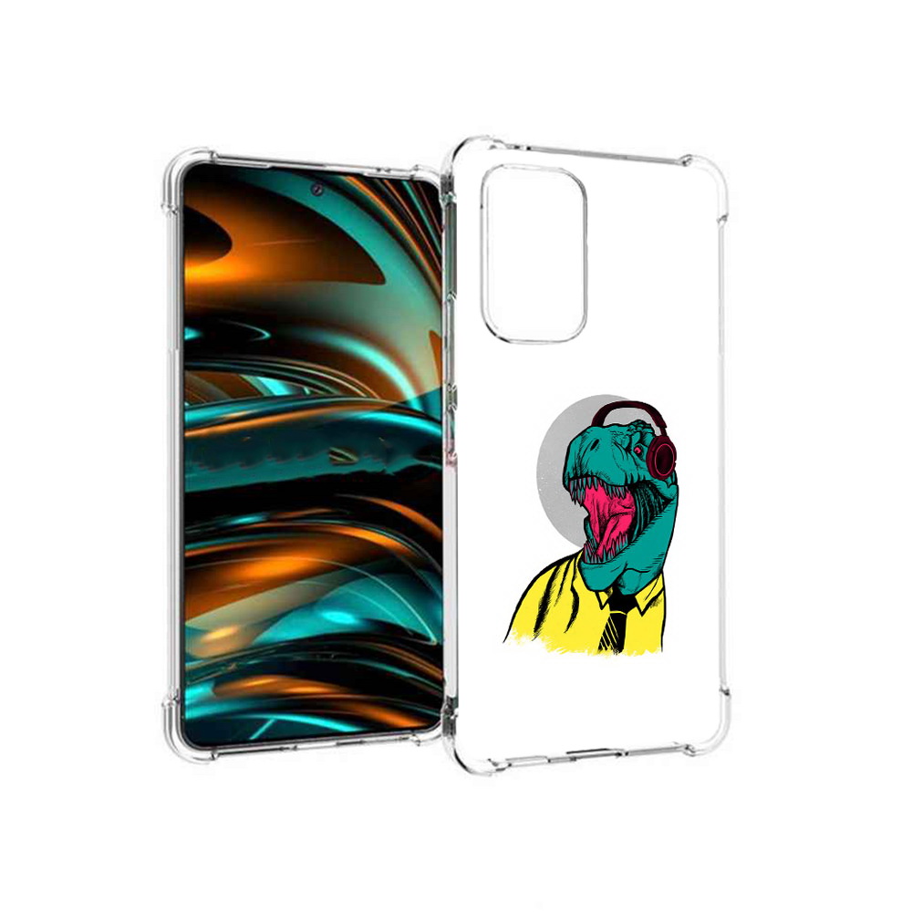 

Чехол MyPads Tocco для Samsung Galaxy A53 5G дино (PT226911.521.326), Прозрачный, Tocco