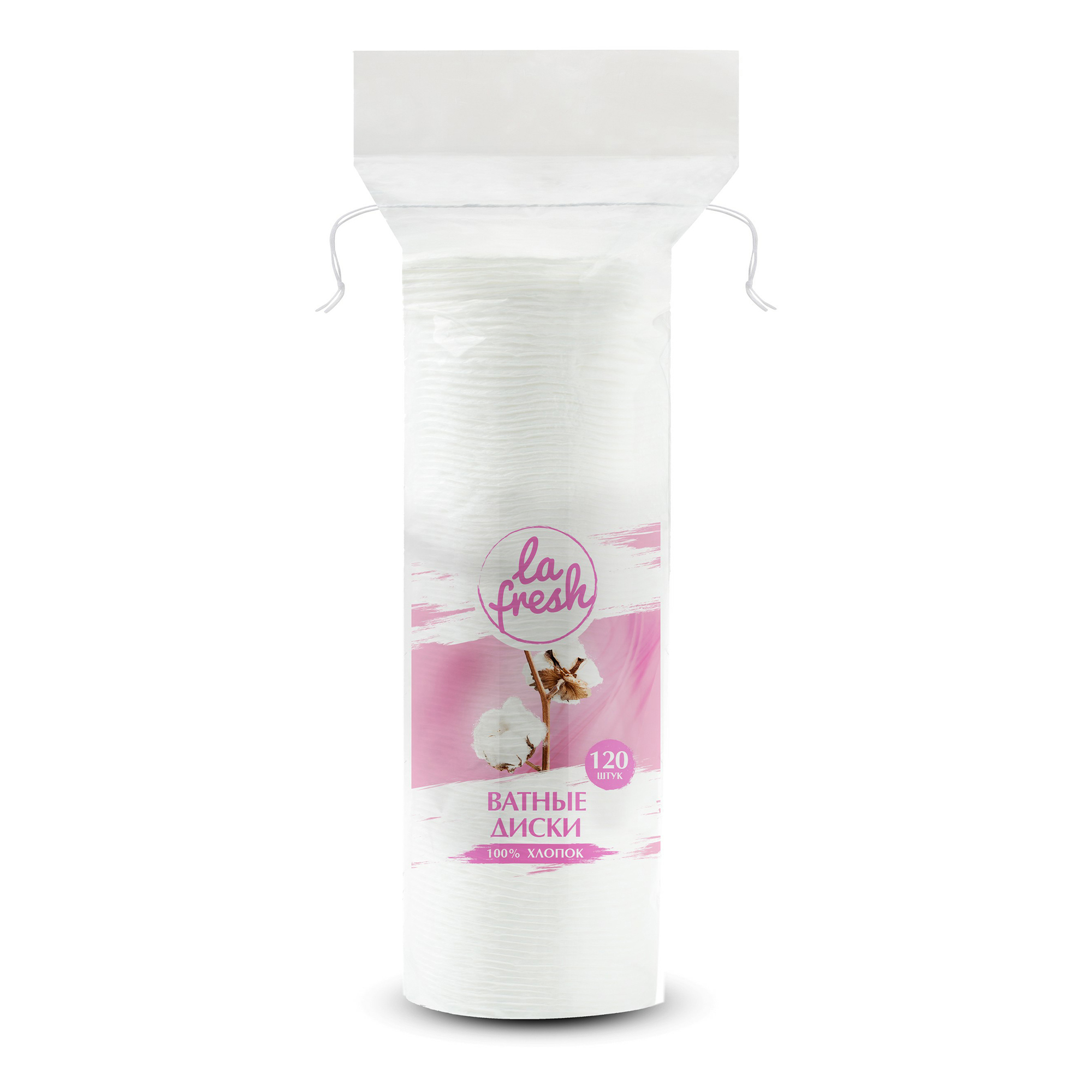 

Ватные диски La Fresh двухслойные 120 шт, Белый