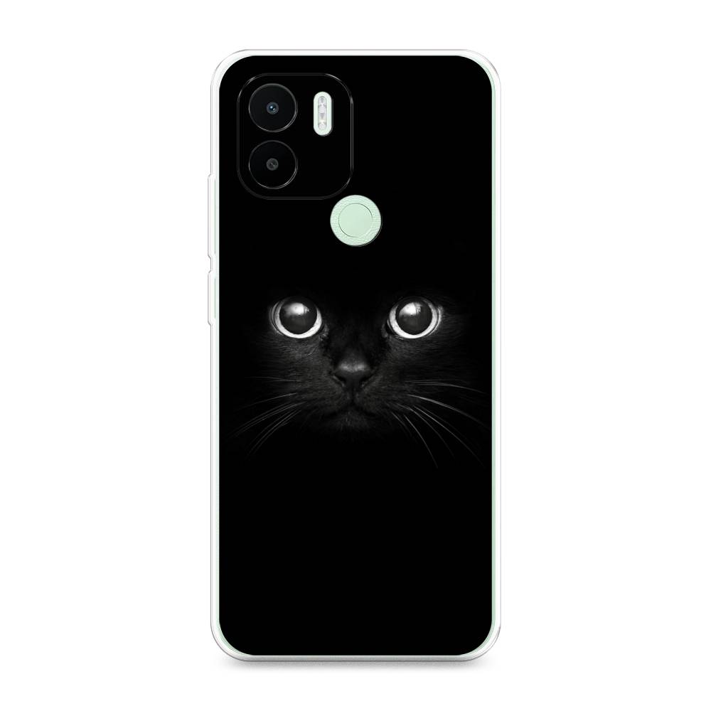 

Чехол Awog на Redmi A1 Plus / Редми A1 Плюс "Взгляд черной кошки", Черный