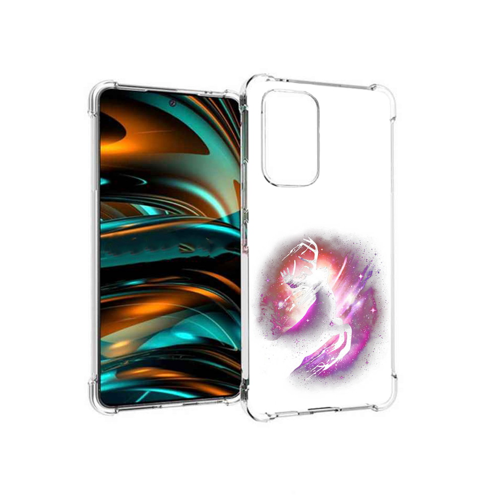 

Чехол MyPads Tocco для Samsung Galaxy A53 5G звездный олень (PT226911.521.354), Прозрачный, Tocco