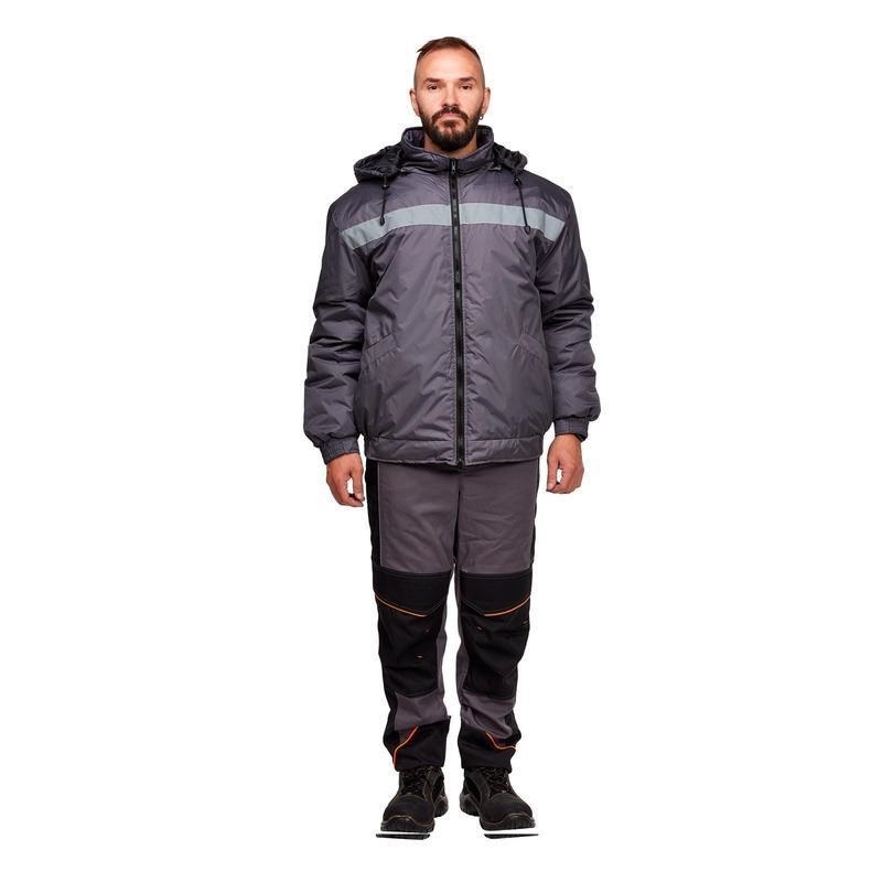 

Куртка рабочая NoBrand 1413909-K серый 48-50, 170-176