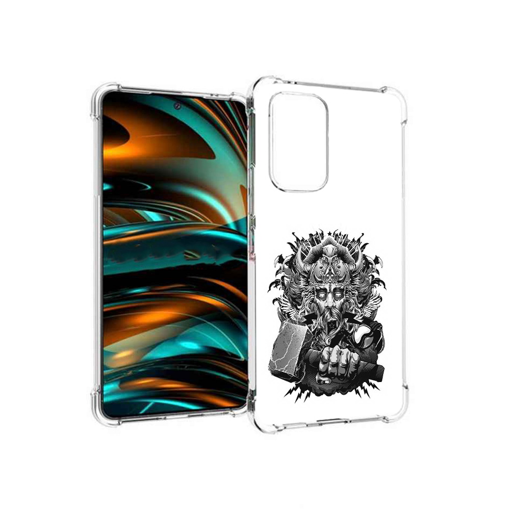 

Чехол MyPads Tocco для Samsung Galaxy A53 5G злой тор (PT226911.521.363), Прозрачный, Tocco
