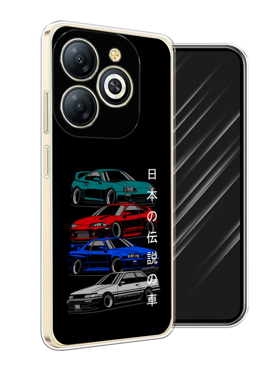 

Чехол Awog на Infinix Smart 8 Plus "JDM Legend cars", Зеленый;красный;синий, 3105550-1