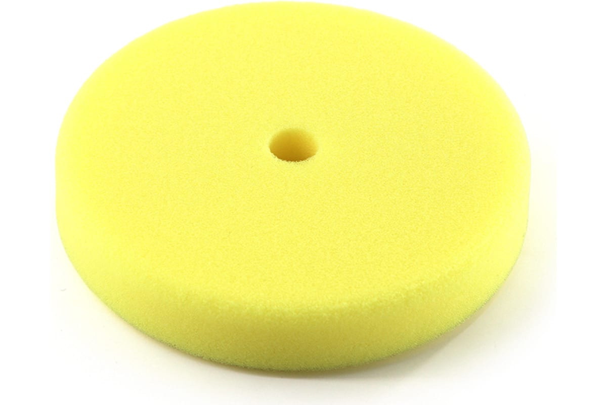 фото Круг полировальный полутвердый желтый ro foam pad yellow 130 мм shine systems ss548