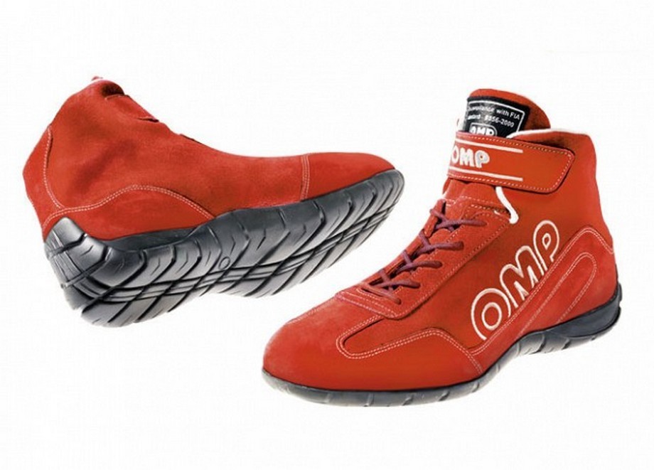 

OMP Racing OMP IC/791E06143 Ботинки штурмана CO-DRIVER, FIA, красный, р-р 43