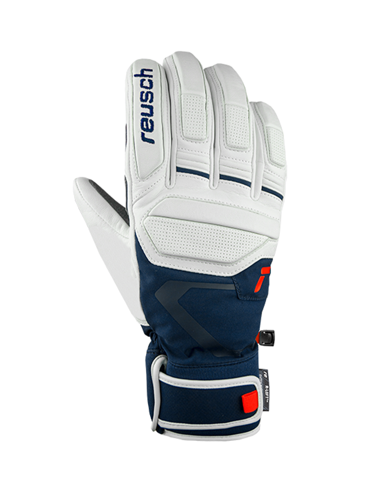 

Перчатки Reusch Alexis Pinturault White/Dress Blue (Inch (Дюйм):9), Белый;синий, Alexis Pinturault