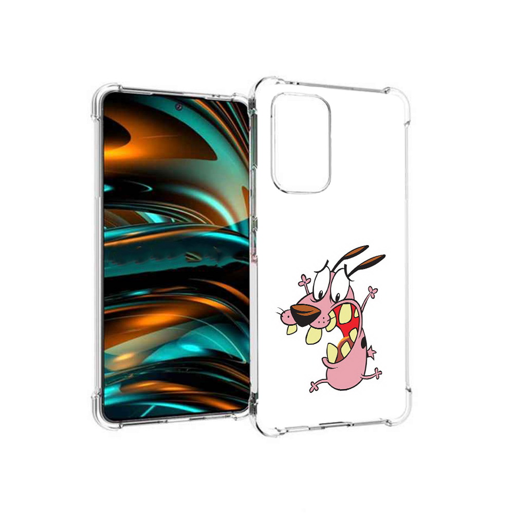 

Чехол MyPads Tocco для Samsung Galaxy A53 5G зубастый бобик (PT226911.521.371), Прозрачный, Tocco