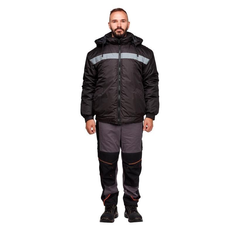

Куртка рабочая NoBrand 1413904-K черный 48-50, 182-188