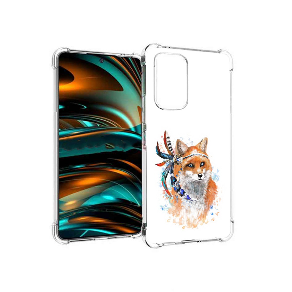 

Чехол MyPads Tocco для Samsung Galaxy A53 5G инду лиса (PT226911.521.377), Прозрачный, Tocco