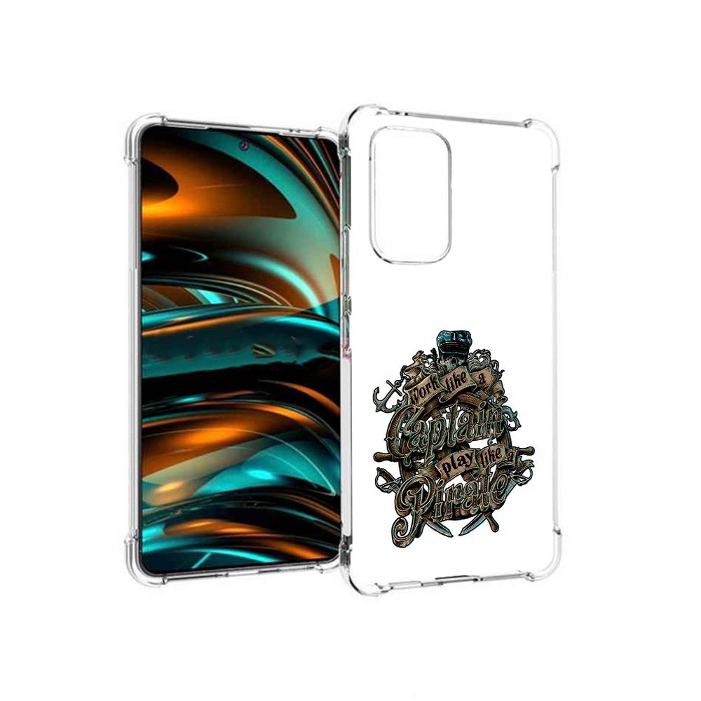 

Чехол MyPads Tocco для Samsung Galaxy A53 5G капитан пиратов (PT226911.521.385), Прозрачный, Tocco