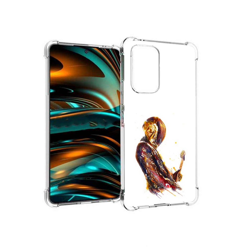

Чехол MyPads Tocco для Samsung Galaxy A53 5G космо-музыкант (PT226911.521.393), Прозрачный, Tocco