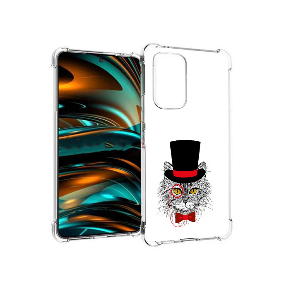 Чехол MyPads Tocco для Samsung Galaxy A53 5G кот в шляпе (PT226911.521.397)