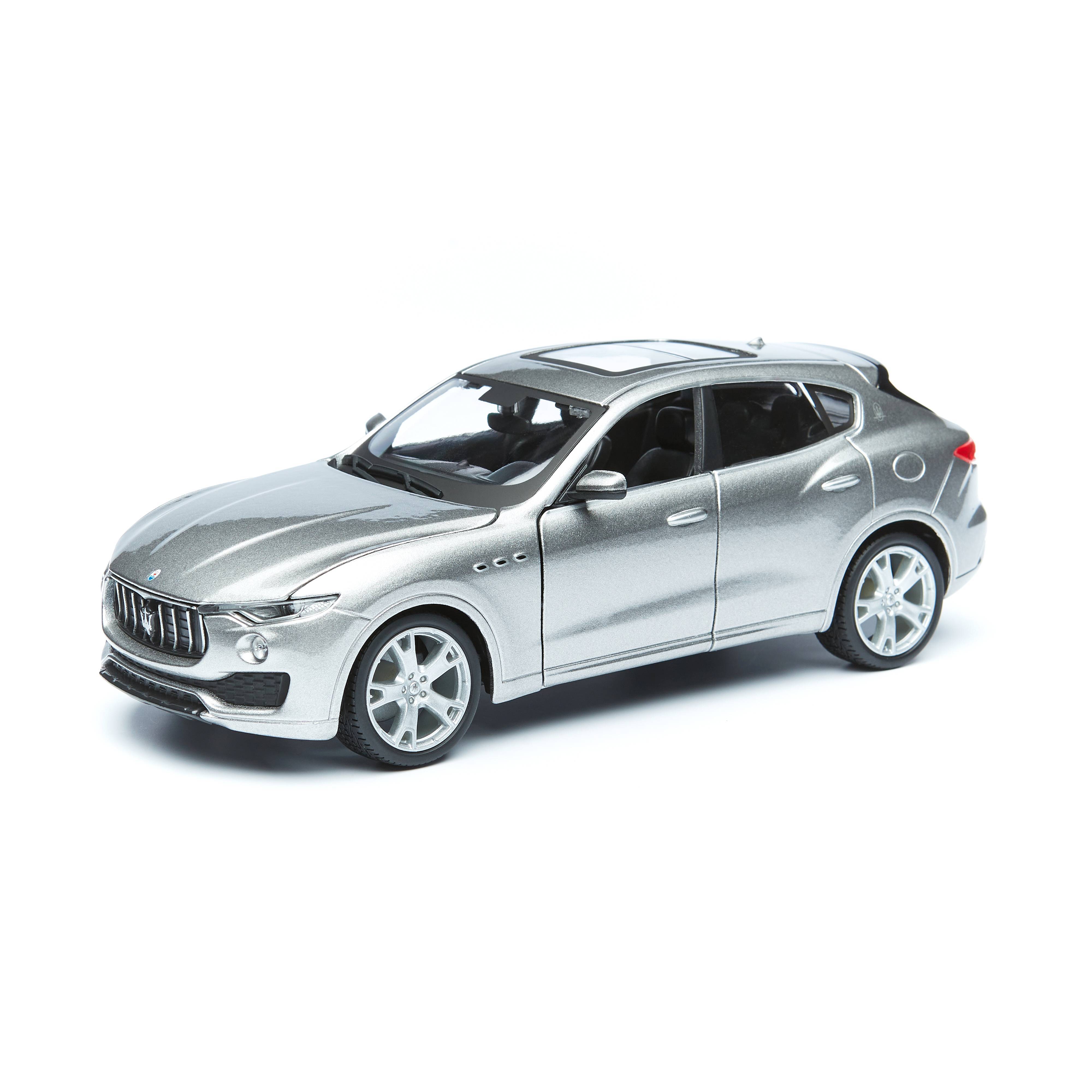 фото Коллекционная машина bburago maserati levante silver серебристый, 1:24