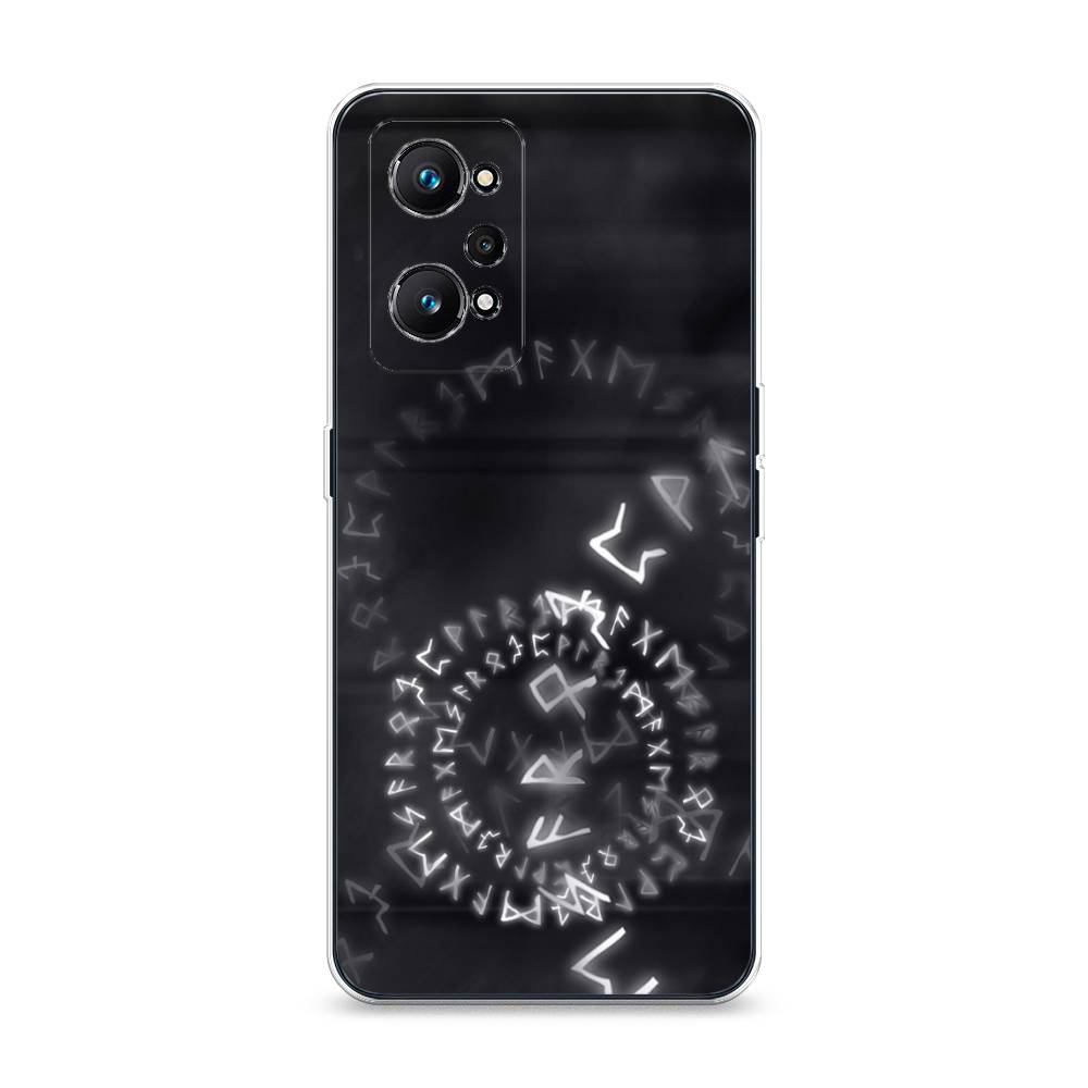 

Чехол на Realme GT Neo 2 "Руны", Серый;черный, 257750-3