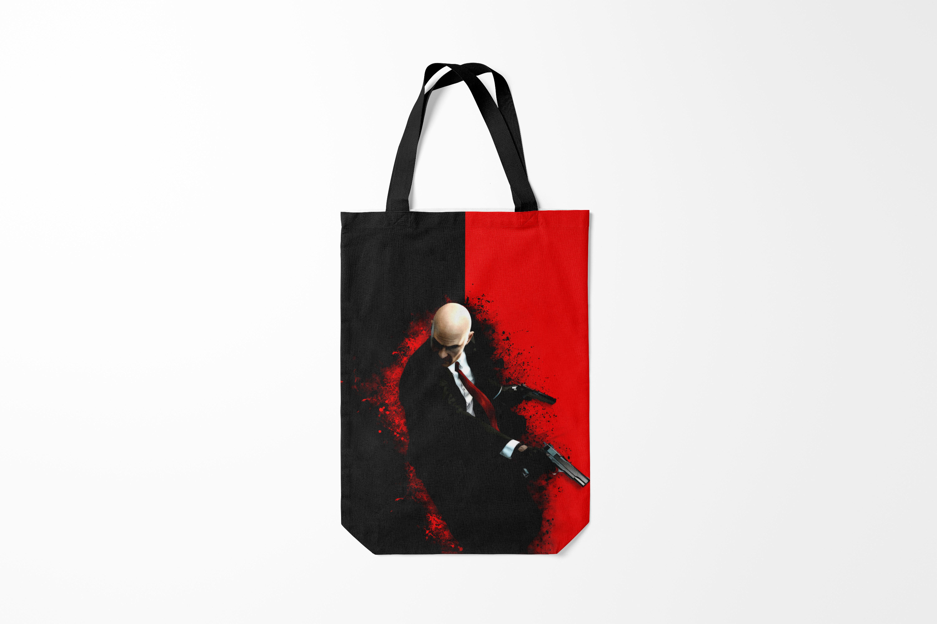 

Сумка шoппер унисекс Burnettie Hitman splash,, Hitman splash
