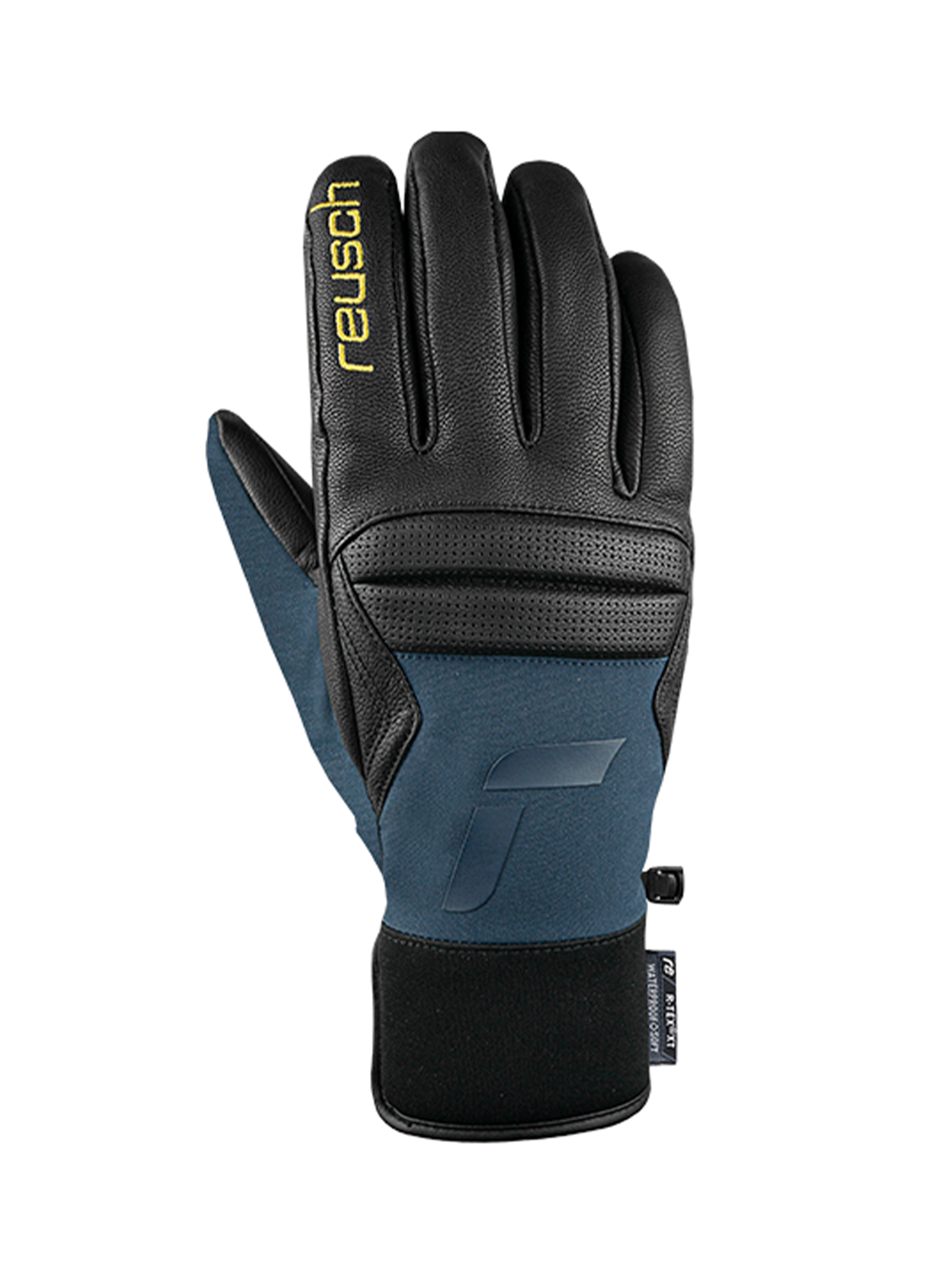 

Перчатки Reusch Petra Vlhova R-Tex Xt Black/Dress Blue (Inch (Дюйм, Синий;черный, Petra Vlhova R-Tex Xt