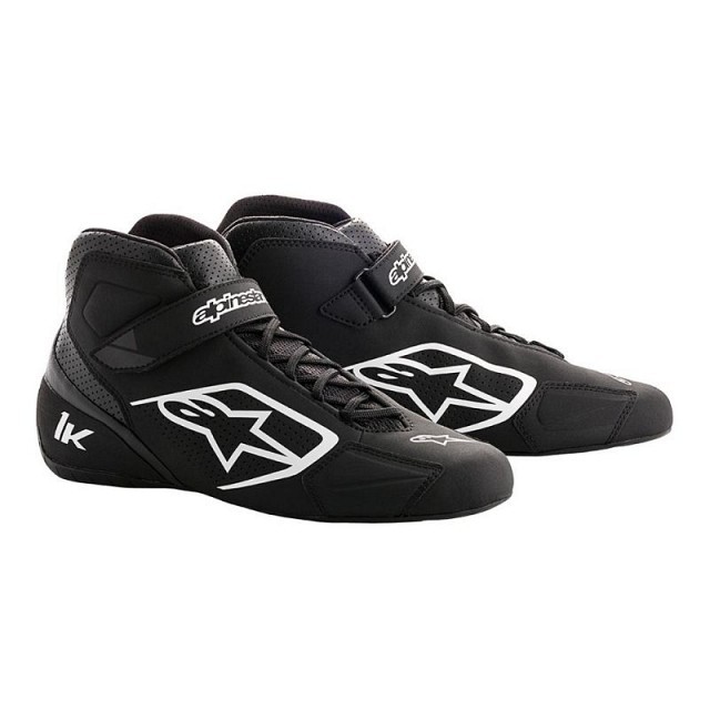 фото Alpinestars 2712018_12_12 ботинки/обувь для картинга tech 1-k, чёрный/белый, р-р 45,5 (12)