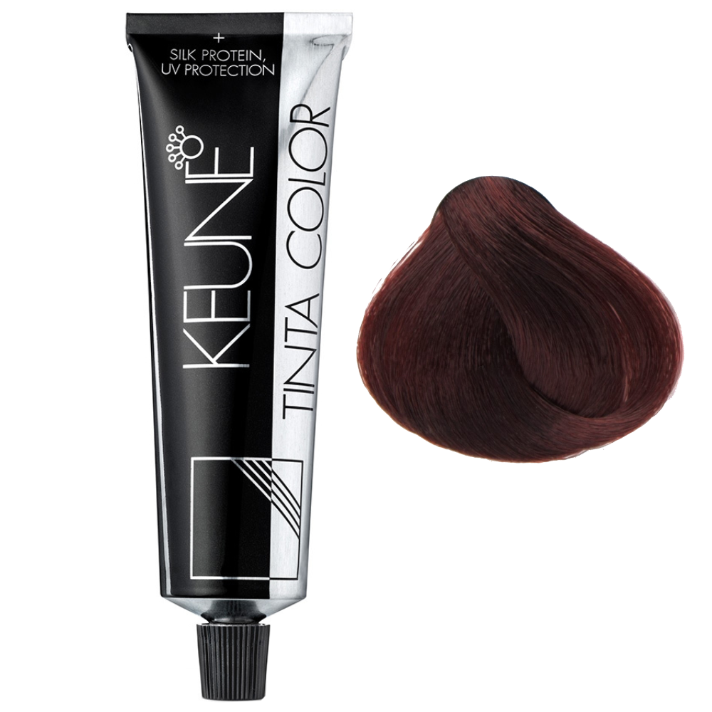 Краска для волос Tinta Keune, цвет 3.76, Темный красно-фиолетовый шатен, 60 мл краска тинта 5 7 светлый фиолетовый шатен