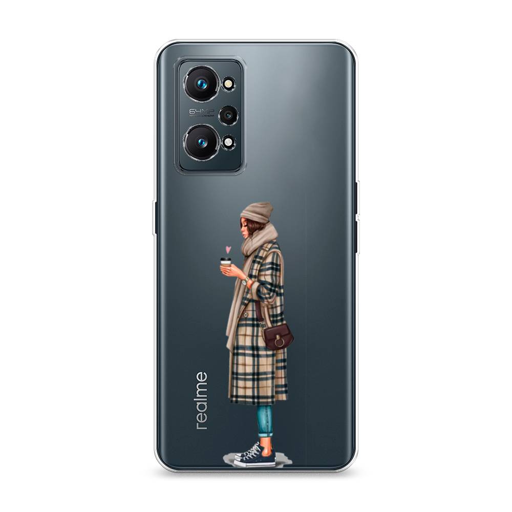 

Чехол на Realme GT Neo 2 "Утренний кофе", Коричневый;бежевый, 257750-6